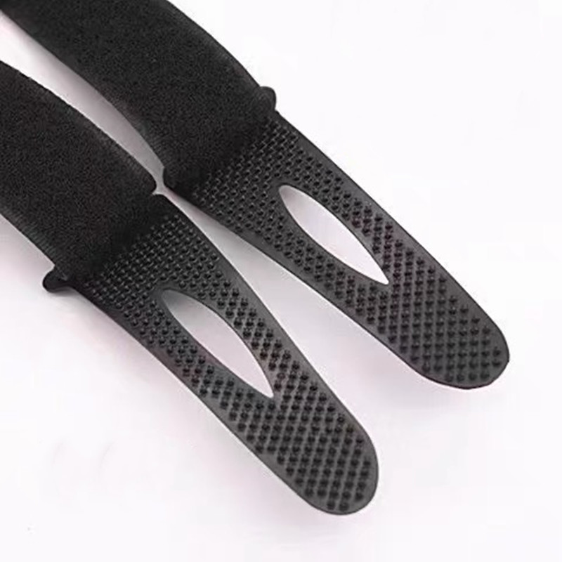 2 set/förpackning kardborreband självhäftande fästanordning klädmanschetter fästhållare syverktyg 9 x 3cm