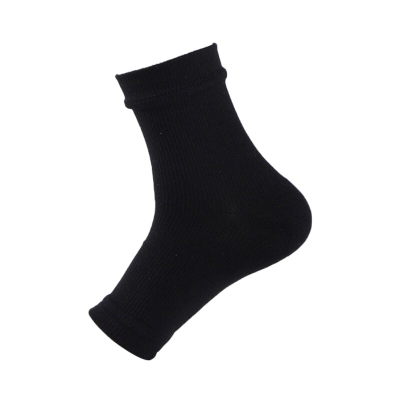 Voet Compressie Sok Anti Vermoeidheid Voet Mouw Enkel Ondersteuning Outdoor Sport Running Fietsen Basketbal Sokken Enkelbrace: B / S/M