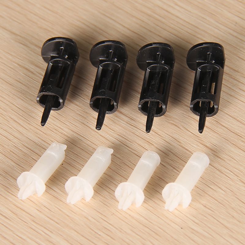 10 par cpu heatsink mount pin plast kjølevifte fester montering klips sokkel