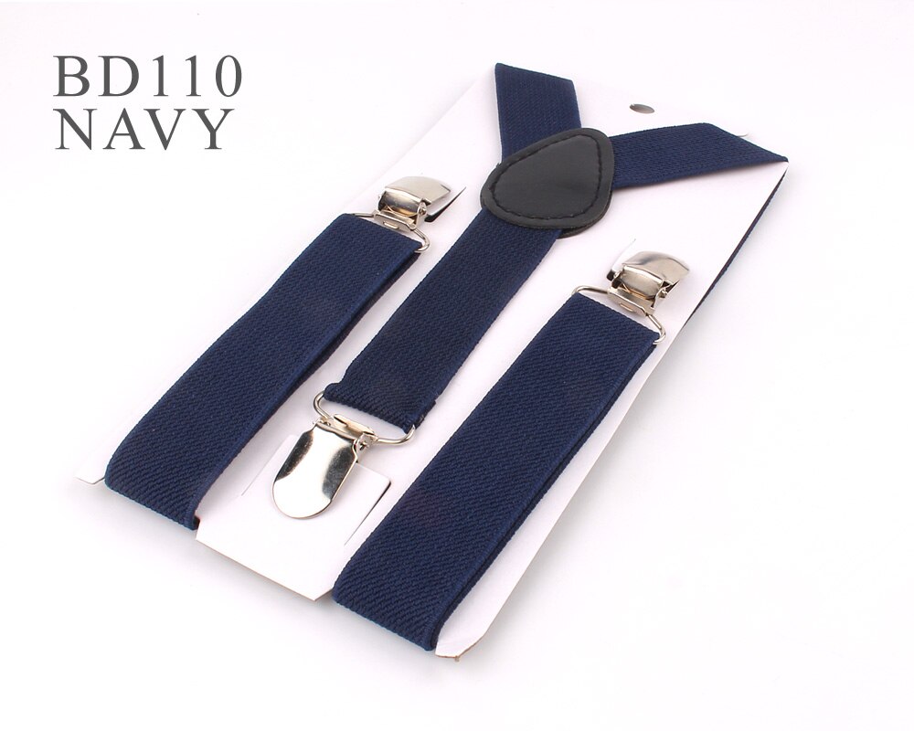 Kids Suspenders Solid Adjustable Elastic Suspender Candy Color Children Braces Wedding Accessories Girls Boys Straps: BD110