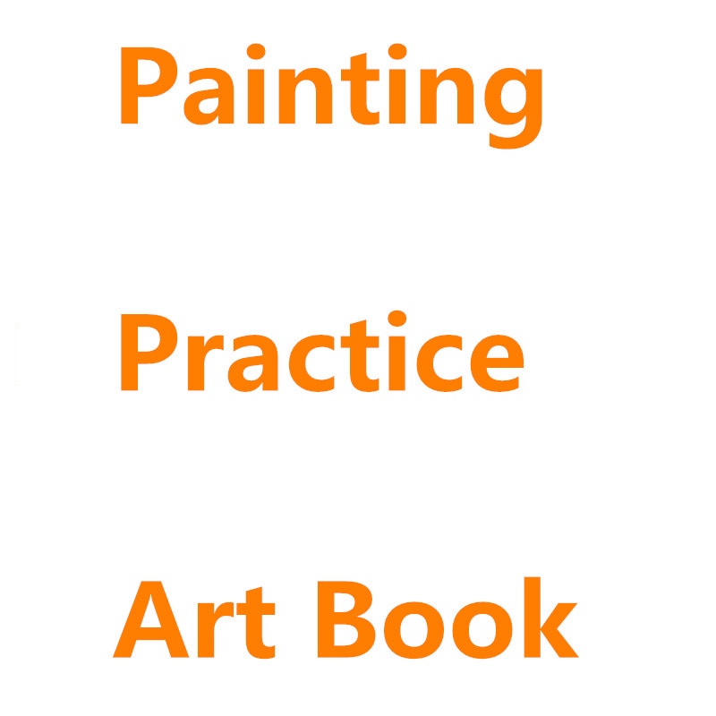 4pcs Painting Practice Art Book for Dimi