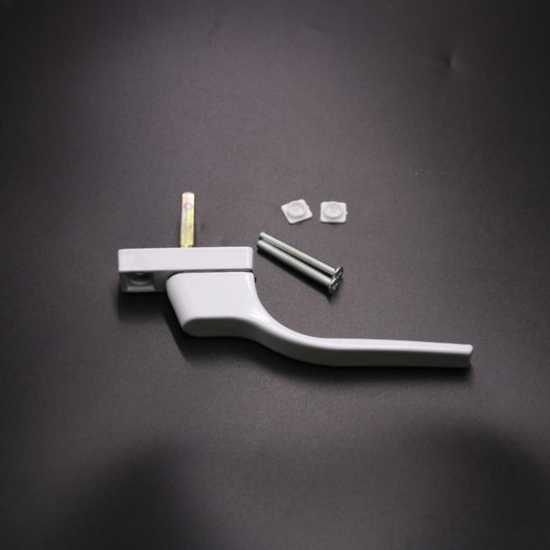 External window handle plastic steel push window drive rod holding hand all metal window lock linkage rod handle hardware access