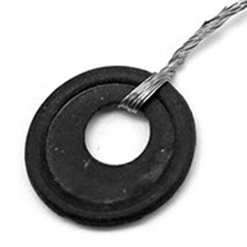 10Pcs 6 In 1 Black Rubber Stopper Vissen Bobbers Vlotter Accessoires Size XS-S