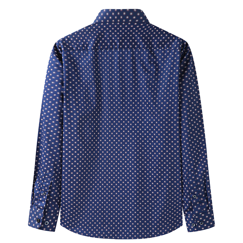 8XL 7XL camicia a maniche lunghe da uomo oversize oversize 100% cotone moda onda autunno affari Casual camicie di marca abiti di qualità
