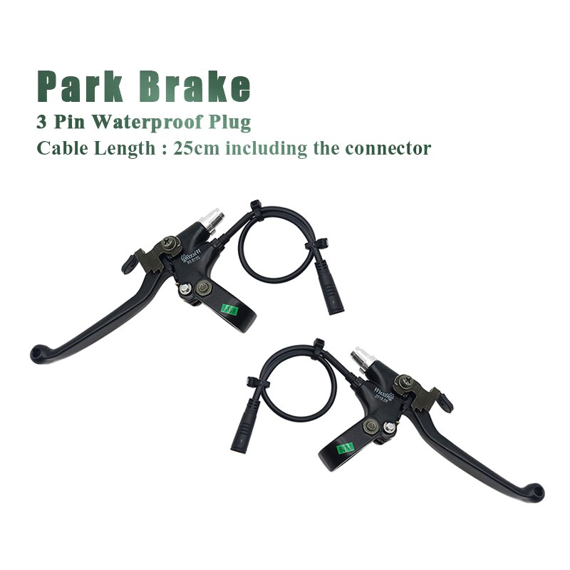 WUXING 115PDD 47PDD Ebike Brake Five Star Brake Lever Cut Off Power Electric Bicycle E-scooter Bicycle MTB Road Ebike Park Brake: Park Ebrake WP 3 pin