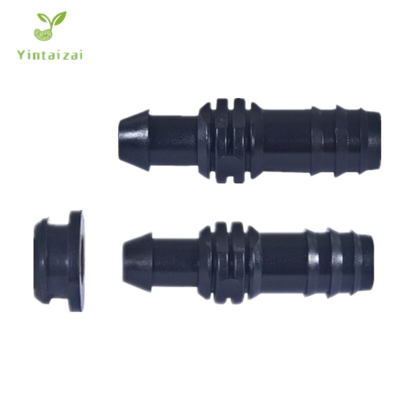 Conector de arranque de doble labio, arandela de 16mm, accesorios de manguera de polietileno, Greenhoue, accesorios de riego por goteo