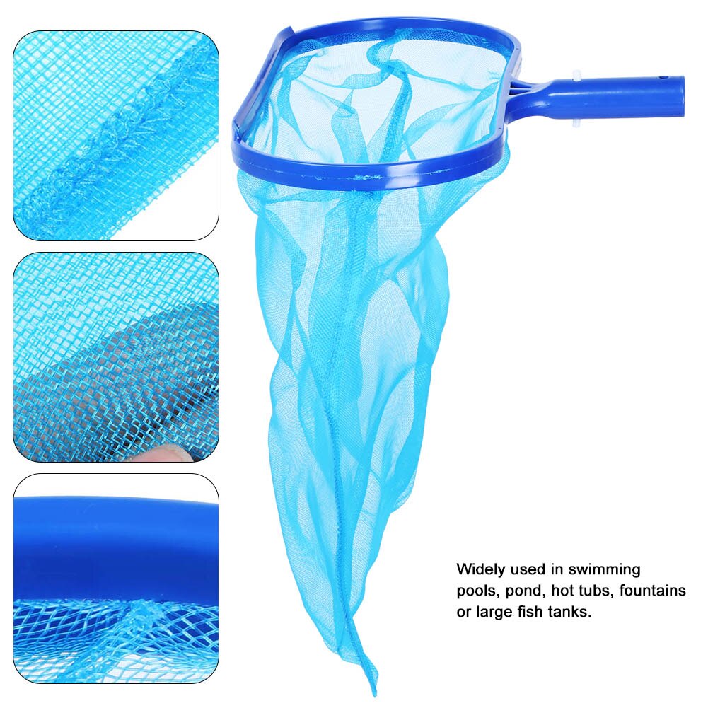 Swimming Pool Plastic Leaf Skimmer Leaf Cleaning Net Pools Accessory For Pond Fountain Tubs Pool Leaf Skimmer
