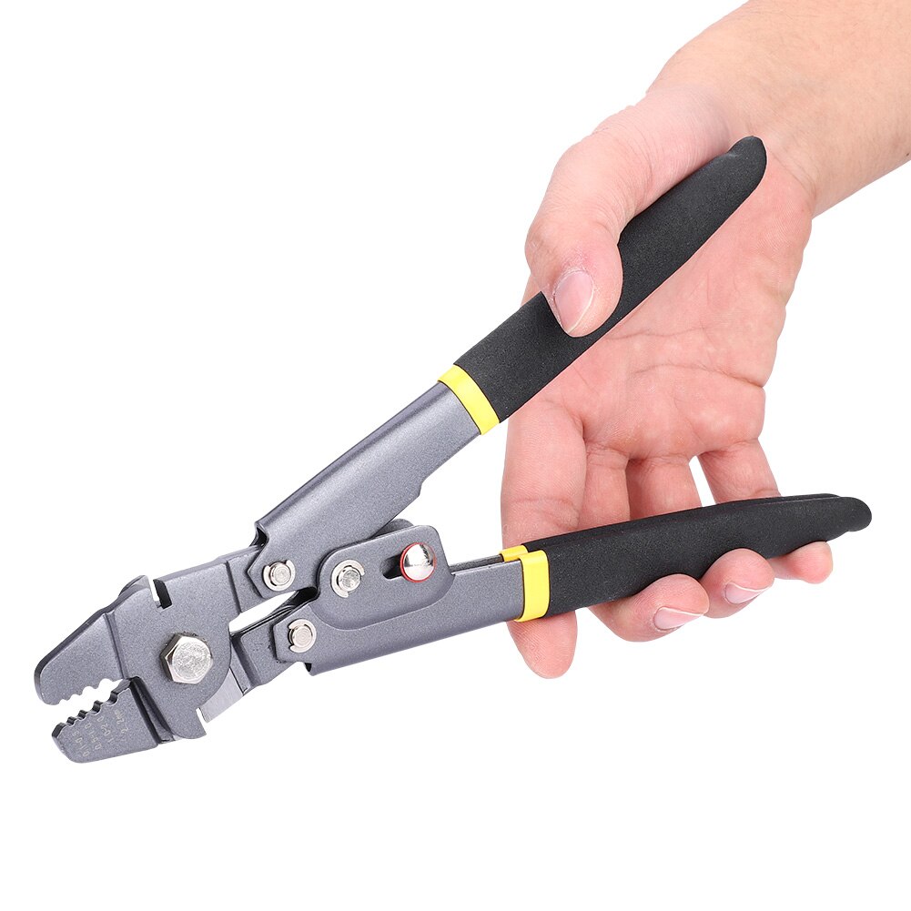 Wire Leader Rope Hand Crimping Fishing Pliers Tools Set For Copper And Aluminum Oval Sleeves And Stop Sleeves From 0.1mm-2.2mm