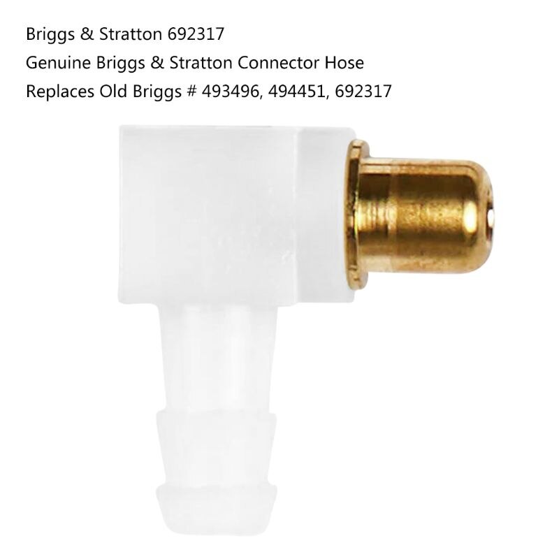 Briggs & Stratton 692317 Connector Hose Replacement for Models 493496, 494451 and 692317