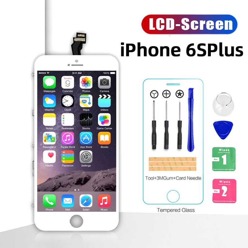OEM original LCD Display Für iPhone 6 6Plus 6S Plus 5S 5C Touchscreen Digitizer Montage ersatz Weiß Schwarz