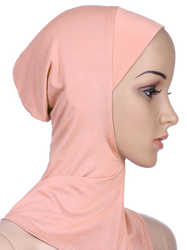 Weiche Unter Schal Hut Kappe Knochen Motorhaube Hijab Islamischen Kopf Tragen Hals Volle Abdeckung Innere Moslemische Dame Elastische Ninja Frauen headwear Caps: 10 Khaki