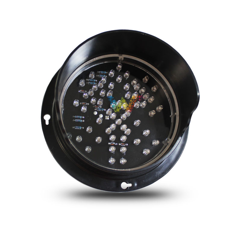 Flèche verte croix rouge 5 pouces 125MM, Signal de lavage de voiture DC 12V, Module d&#39;éclairage de signalisation de stationnement