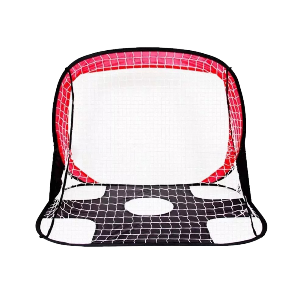 2-in-1 faltbare Fußballtore, tragbares Fußballzielnetz, leichtes Übungs-Fußballnetz für drinnen und draußen
