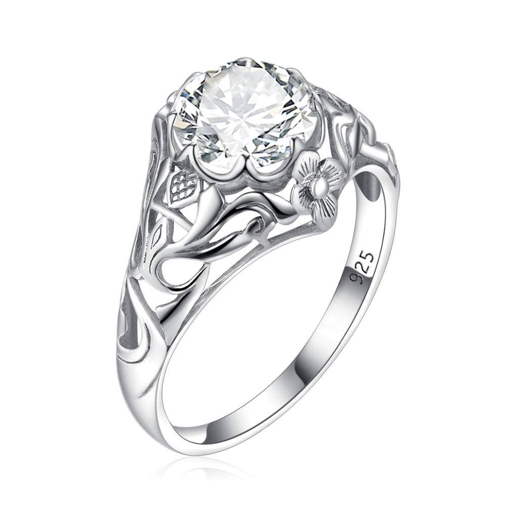 Szjinao impostato di Gioielli Da Sposa per Le Donne 100% Reale dell'argento Sterlina 925 Delicato Ciondolo di Diamanti Anello impostato Partito Famosa Gioielleria Di Marca
