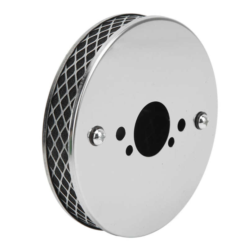 High Flow Luchtfilter Glad Oppervlak Chrome Air Cleaner Metalen Voor Reparatie Vervanging Voor Su HS2 1 ¼ Inch Carburateur