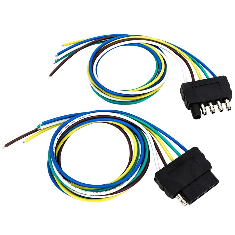 TIROL 5 Stift Stecker Flache Anhänger Kabelbaum Verlängerung Stecker Adapter Stecker und Steckdosen: Ursprünglich Titel