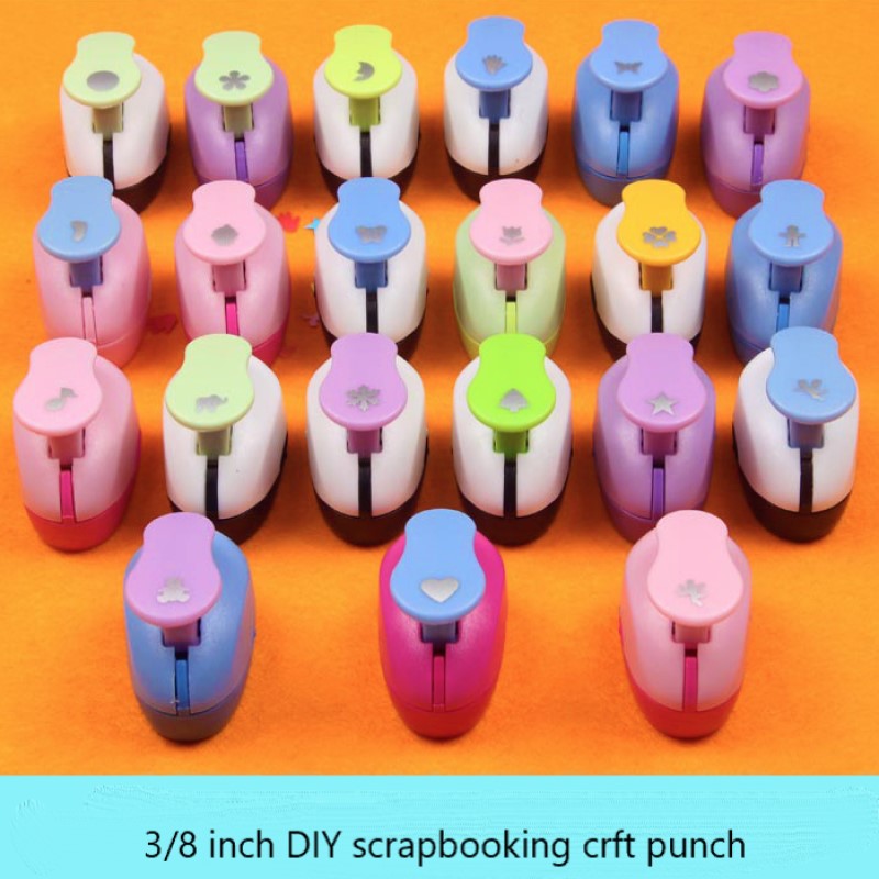 8 Mm Moeite Besparen Diy Dunne Eva Foam Puncher Papier Card Cutter Scrapbooking Mini Kleine Gat Craft Punch Cirkel Beer vorm