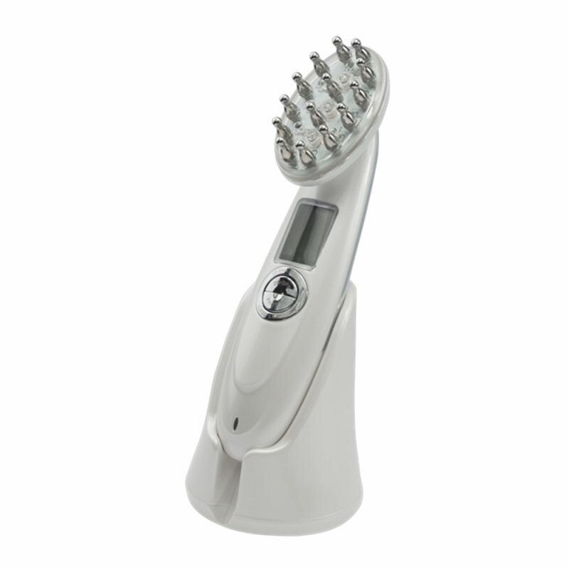 Haar Kam Anti-Haaruitval Hoofdhuid Massage Instrument Olie Controle Kappers Instrument Micro Huidige Haargroei Instrument: 01