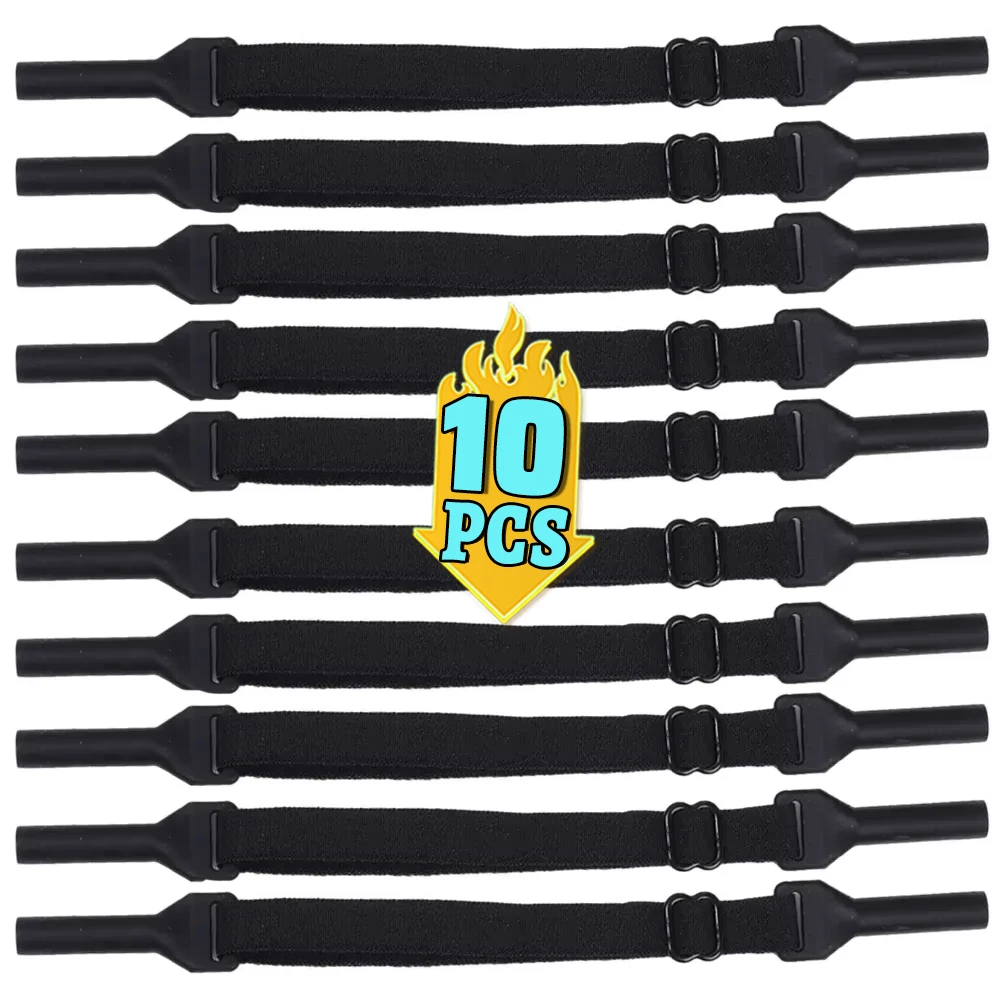 10pcs Glasses Chain For Kids Adults Sunglasses Strap Children Glasses Safety Band Strap Retainer Cord Holder Sport Glasses Rope