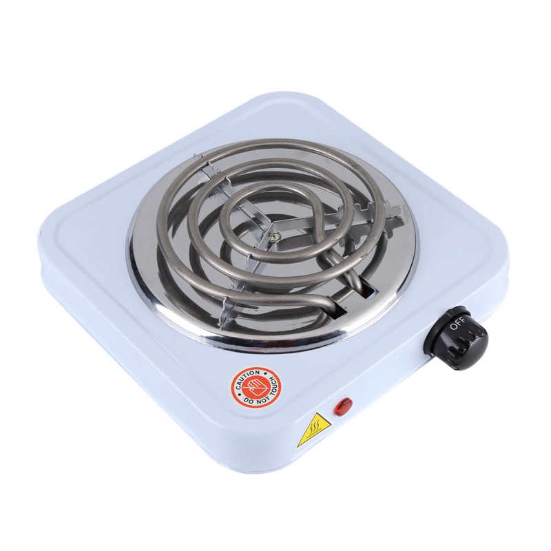 1000W Mini Electric Stove Coffee Milk Tea Water Heater Electric Plate Cooker Kitchen Cooking Appliance 220V EU Plug