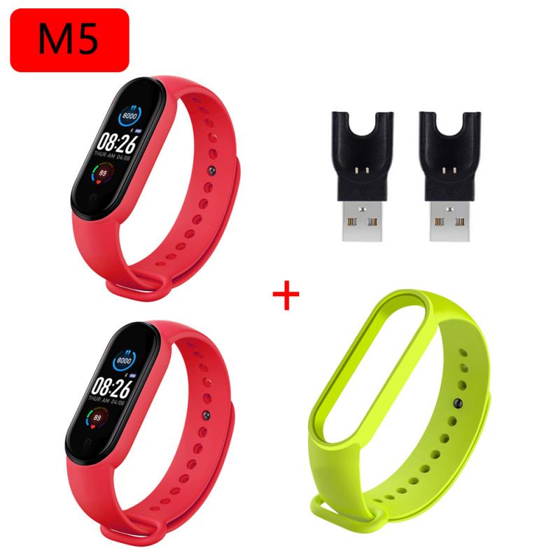 M5 Smart Watch IP67 braccialetti sportivi impermeabili ricarica USB cinturini intelligenti Bluetooth Touch Screen a colori polsino 10 lingue: 08