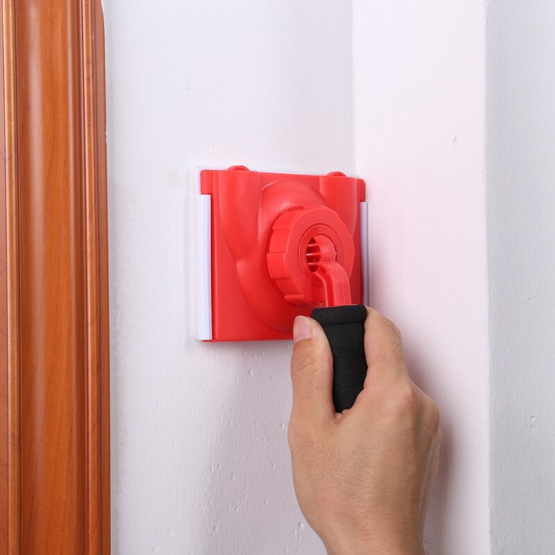Pincel de látex para pintar bordes, pincel de mano para pintar esquinas de techo y pared, con almohadillas de esponja, para el hogar
