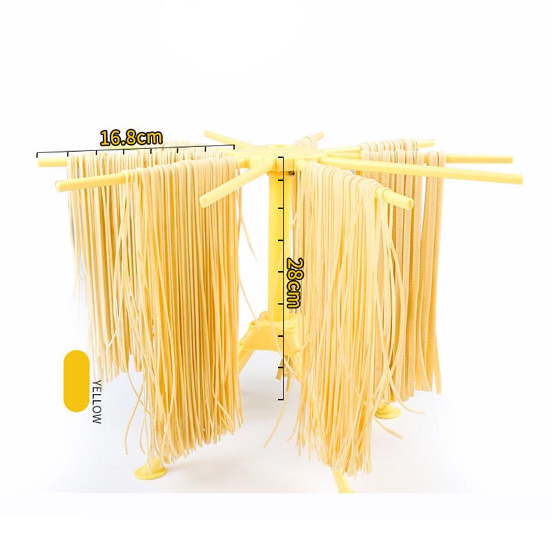 Didihou husholdningspasta tørrestativ spaghetti tørretumbler stativ nudler holder hængestativ pasta madlavningsværktøj køkkentilbehør