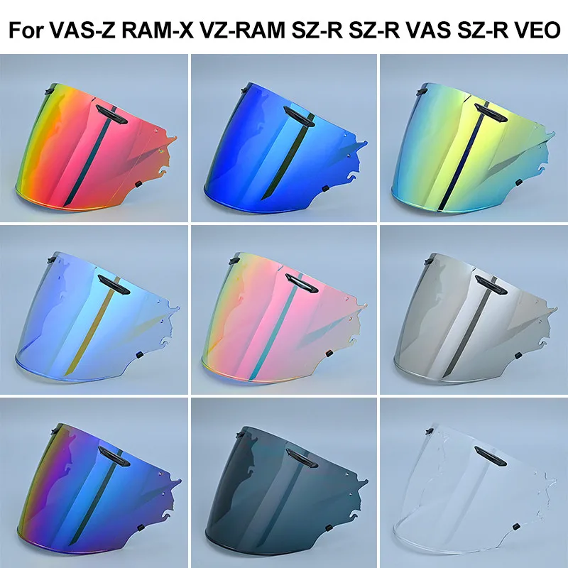 Bouclier de visière de casque pour Arai VAS-Z VAS Z RAM-X RAM X VZ-RAM VZ RAM SZ-R SZ-R VAS SZ R VAS SZ-R EVO SZ R EVO, pare-brise en verre Len