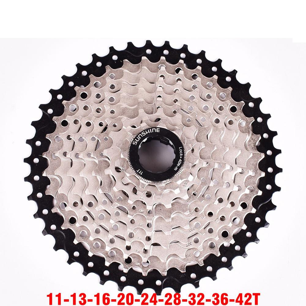 Bicicleta de carretera MTB de 10 velocidades, casete de rueda libre para bicicleta 9S 32/36/40/42/50T para pieza de bicicleta SRAM deore m6000