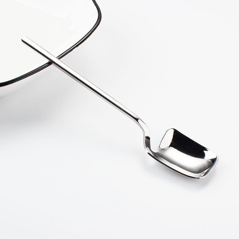 7 Inch Stainless Steel Ice Cream Spoon Frozen Dessert Yogurt Dough Ice Cream Spoon Environmental Home Kitchen Accessories Spoon: 01