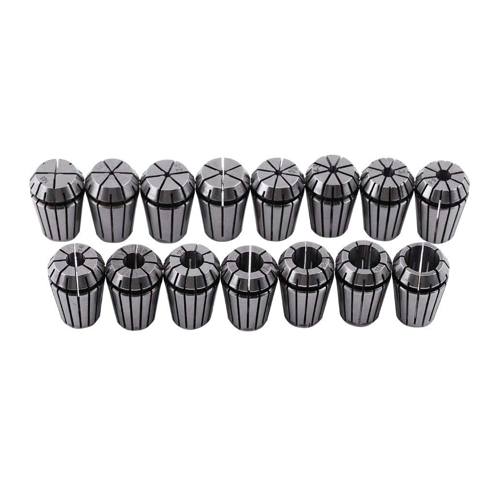 15Pcs ER20 collet chuck Spring Collet Set For Cnc Workholding Engraving Machine spindle motor And Milling Lathe Tool 1-13Mm