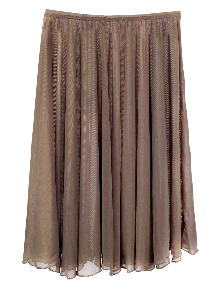 Ballet practice suit dance suit gym suit gauze skirt female adult basic training body ballet skirt tights: Green