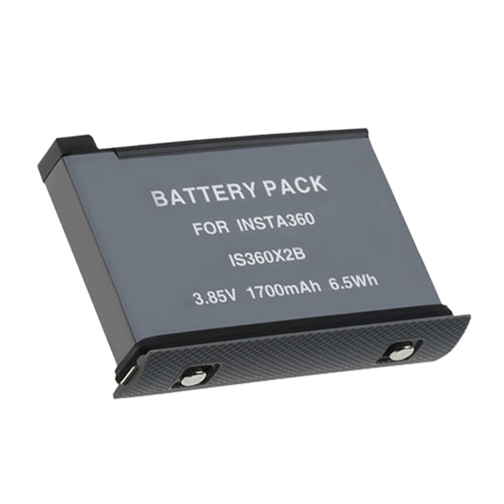 For Insta360 ONE X2 Rechargeable Li-ion Battery Compatible with Insta 360 One X 2 Action Camera 1700mAh IS360X2B Battery: 1 Battery