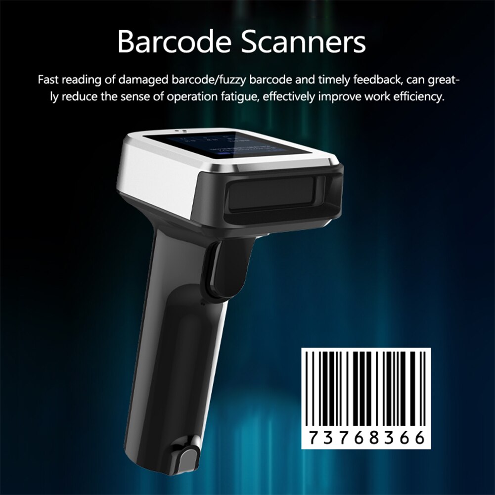 Digital 1900 USB Code Reader Supermarket Barcode Scanners Wireless Code QR Code Scanners Code Reader Barcode Scanner
