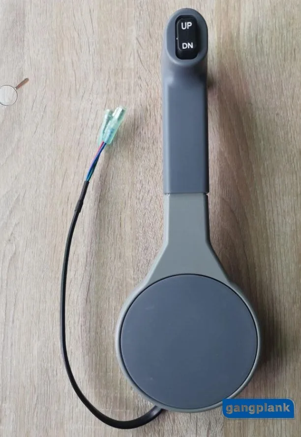 Gruppo maniglia della scatola di controllo del motore fuoribordo con ascensore per parti del motore della barca Yamaha muslimat