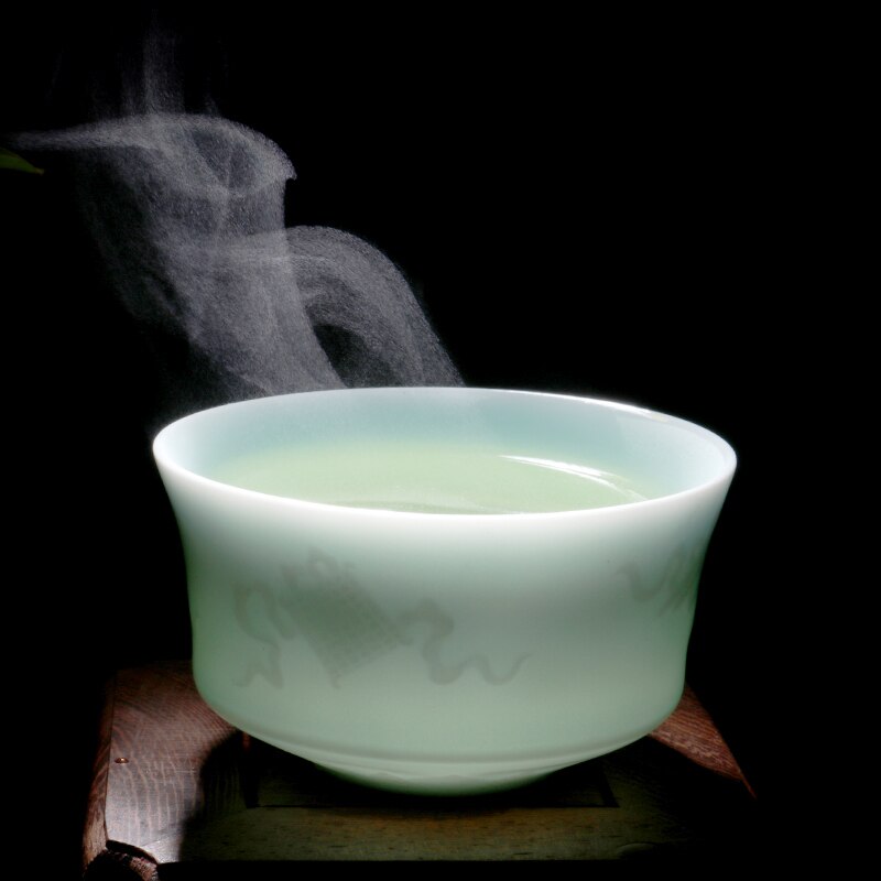 6 pezzi Longquan Celadon Set da tè in ceramica kung-fu accessori ombra verde famiglia Master Mug tazza personale porcellana stoviglie: D 6PCS SET