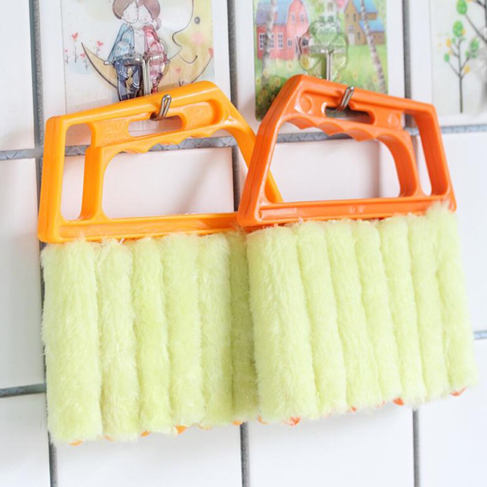 Nuttig Microfiber Venster Reinigingsborstel Airconditioner Duster Cleaner Met Wasbare Jaloezie Borstel Clean