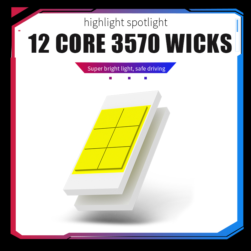 2 Stuks Auto Koplampen Lamp H4 Lenzen Led Lamp H4 Led Canbus Koplampen H4 Mini Projector Led Voor motorfiets Ultra Heldere Koplamp