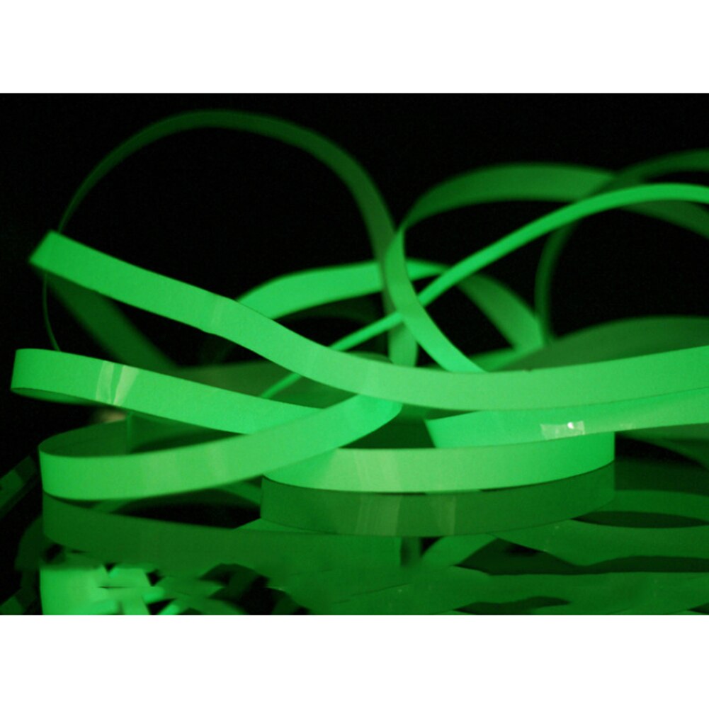 PVC Glow in The Dark Tape Luminous Emergency Roll Safety Warning Tape Night Self-adhesive Security Sticker Walls Steps Exit Sign