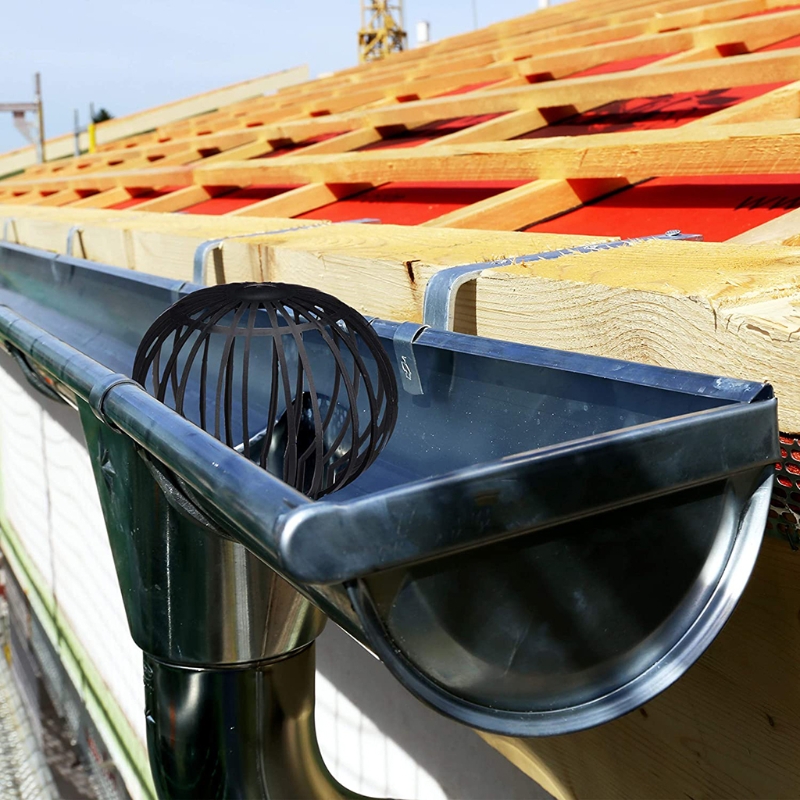 Flexible Downspout Filter Plastic Gutter Balloon Protective Portable Filter Convenient Protector Cleaner Gutters