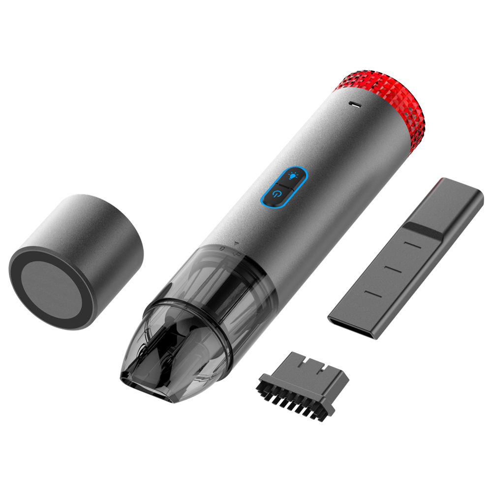 Eanop p700 robô aspirador de pó portátil 3 em 1, aspirador de pó portátil embutido, 4400mah, aspirador automático 4000pa forte sucção para casa do carro: Default Title