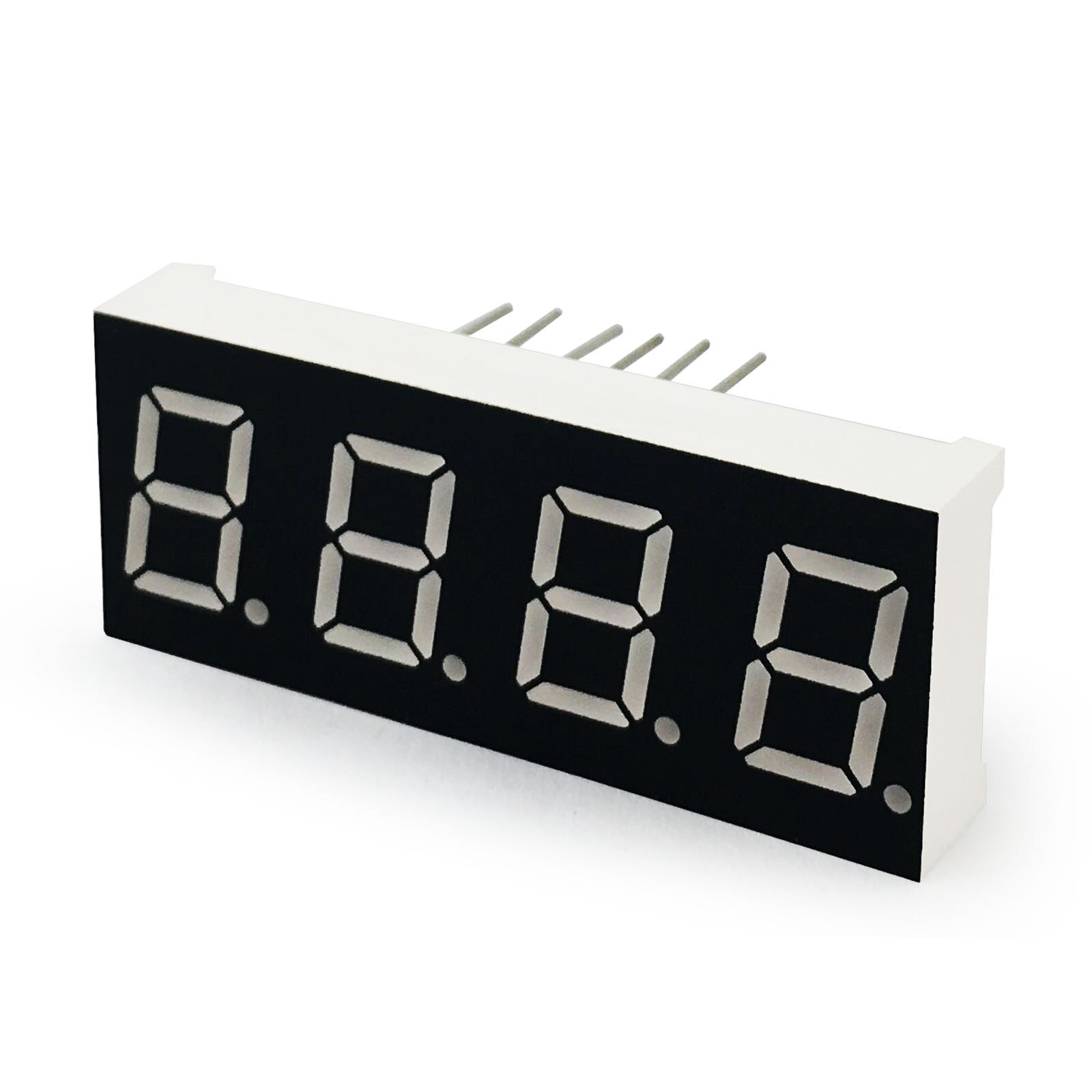 MCIGICM 100 stücke gemeinsame Kathode 4 bisschen Digital Rohr 0.4 "0,4 in. rot LED-anzeige 7 segmentos LED Digital rohr