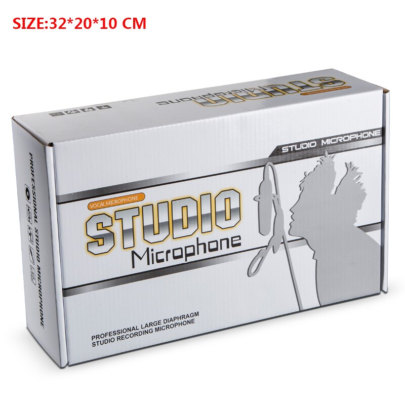 My Mic FG01 Retro Condenser Studio Recording Microphone For Computer Gaming Broadcasting