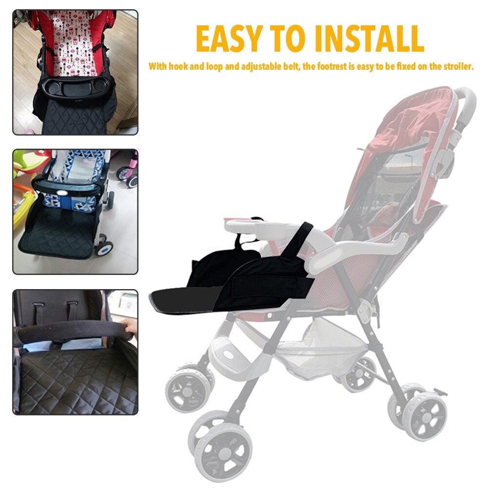 Wandelwagen Voetsteun Universele Uitgebreide Zetel Boord Kinderwagen Accessoire Kinderen Wandelwagen Accessoires Seat Verlengd Voet Slepen