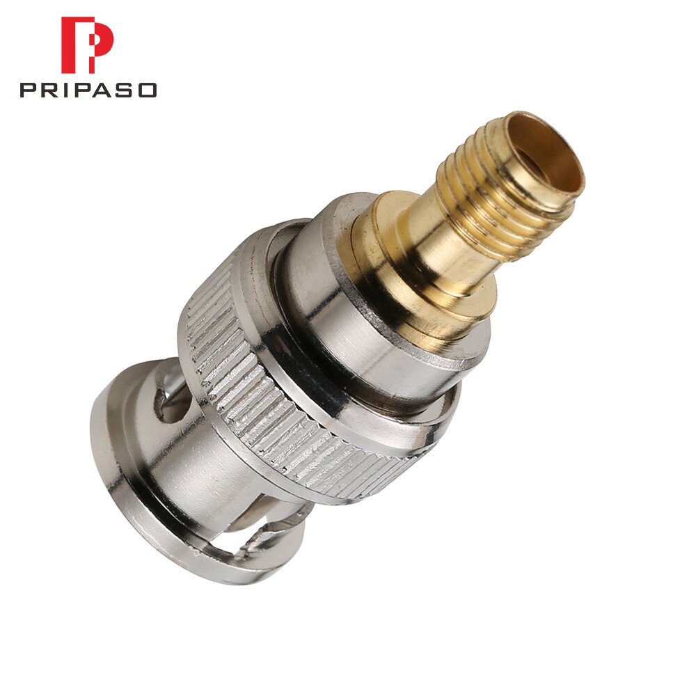 BNC Male to SMA Female RF Coaxial Coax Adapter Connector Converter Plug 10 Pcs