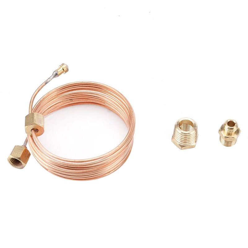 52mm Chrome Car Triple Gauge Meter Ammeter Water Temperature Oil Pressure 3-In-1 Combo Kit