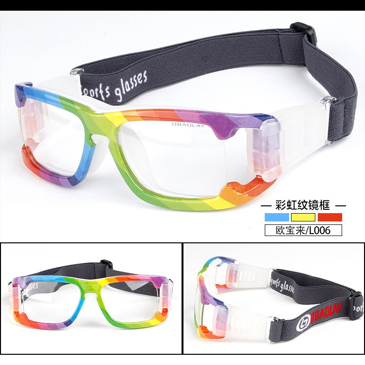 CAMO Basketball glasses Football Sports glasses Goggles eye glasses frame match optical lens for myopia nearsighted