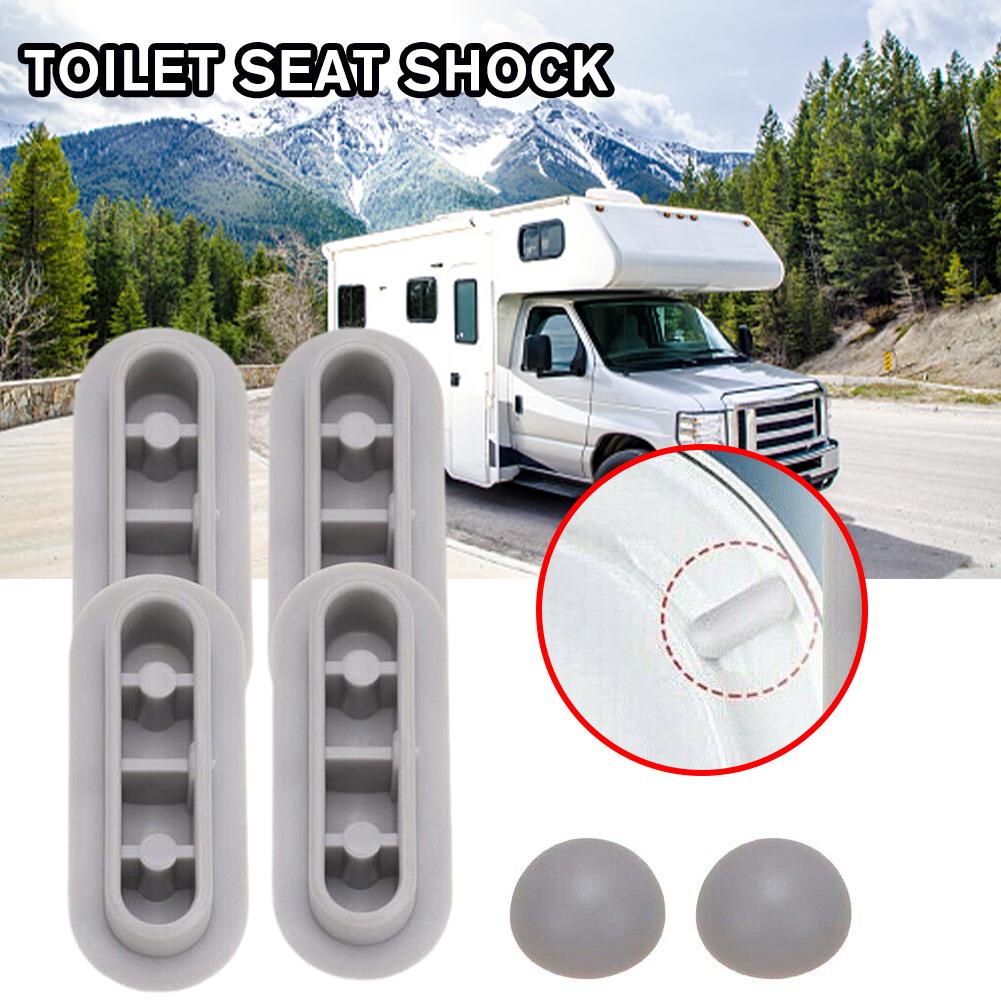 Toiletten deckel Zubehör brandneue Toiletten sitz puffer Pack-White Stop Stoßstange Sitz Stoßstangen obere Abdeckung Kissen Klebe pads Toilette