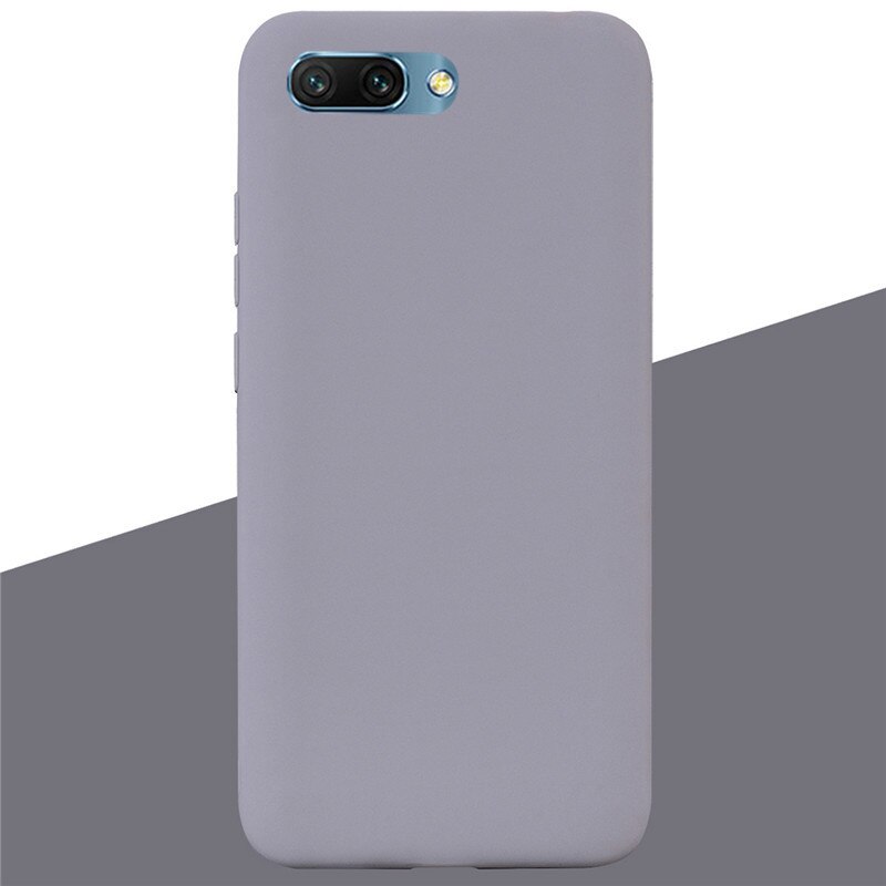 Capa de silicone para col honor 10, capa 5.84 fina, macia, tpu, proteção traseira para col honor 10 col l29: 7 Gray