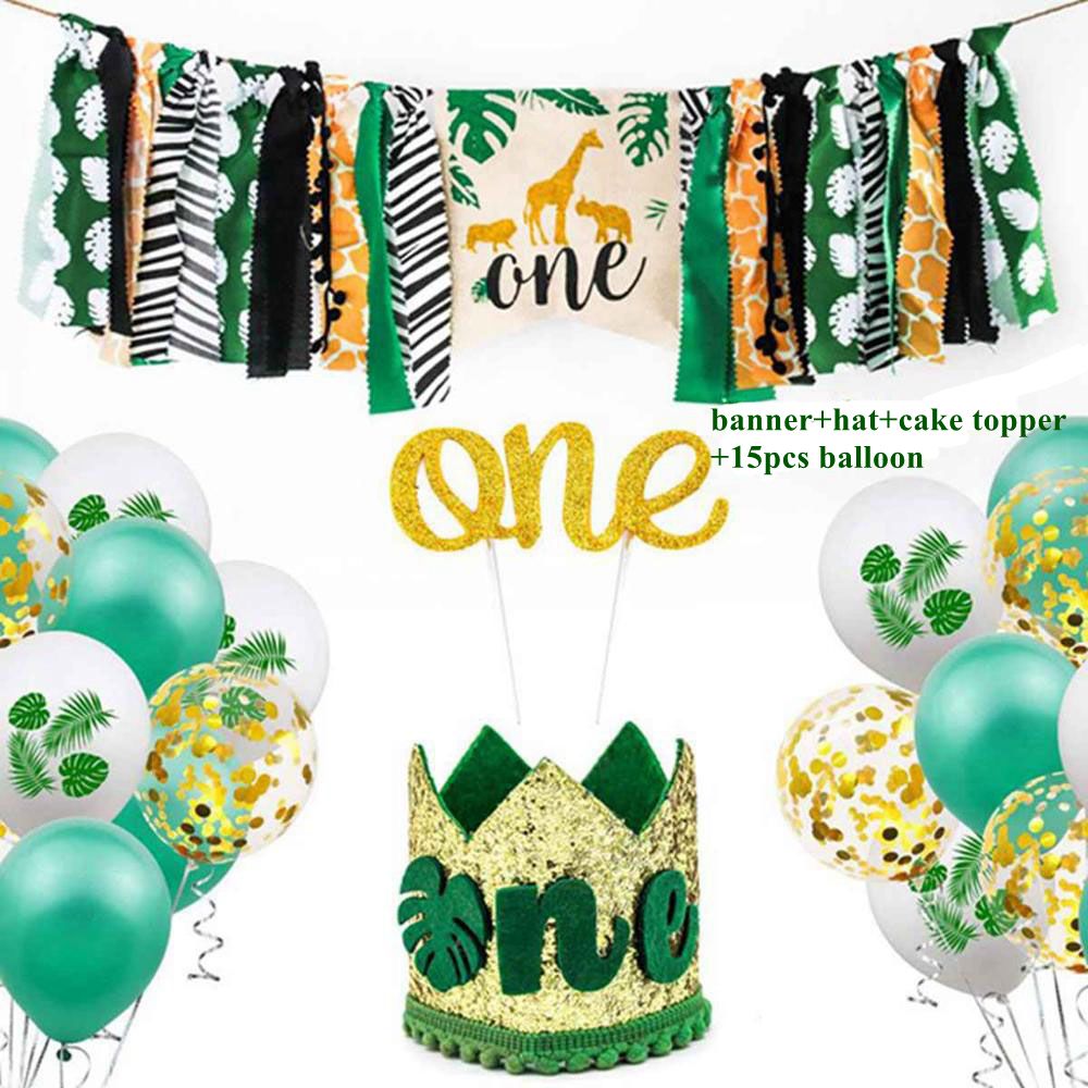 Ett års bursdag banner lue 1st første bursdag banner barn gratulerer med dagen banner 1 års første bursdag gutt jente baby shower: Lysegrå